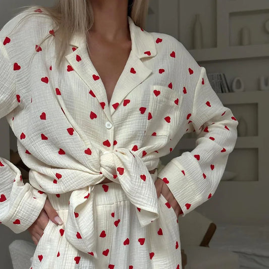 Amore Whisper Cotton Pajama Set™