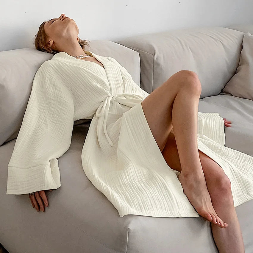 Alba Cotton Robe™