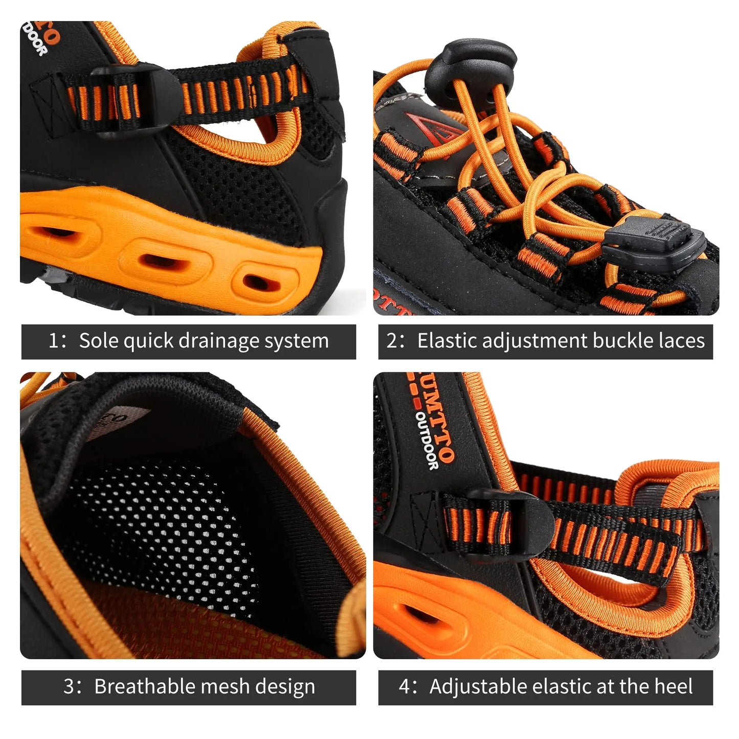 AquaStride™ Men's Quick-Dry Hiking & Wading Shoes