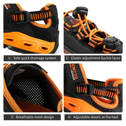AquaStride™ Men's Quick-Dry Hiking & Wading Shoes