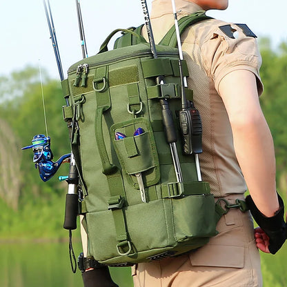 TrailMaster™ Tactical Fishing Backpack