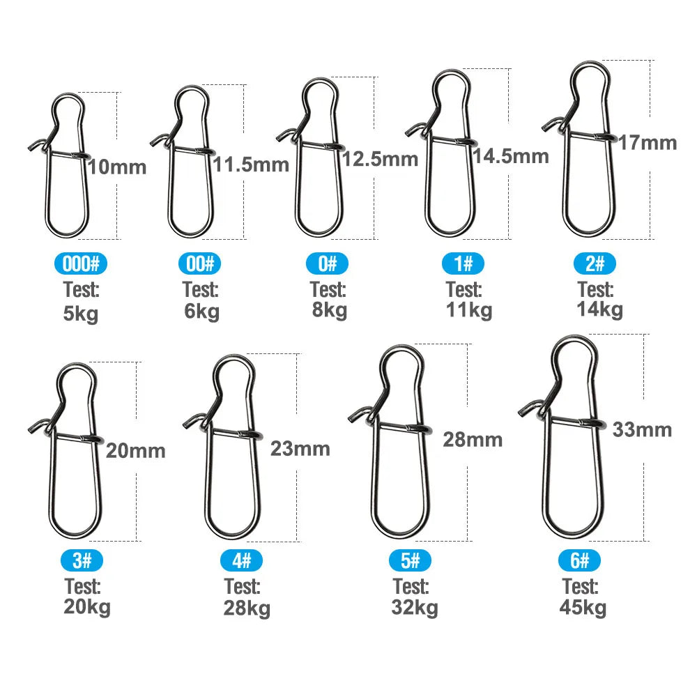 QuickLock™ Stainless Steel Snap Clip