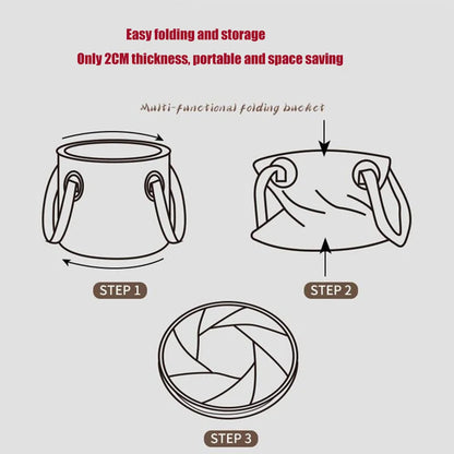 HydroFlex™ Collapsible Fishing Bucket