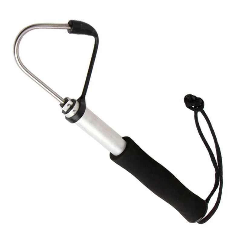 HookMaster™ Compact Telescopic Gaff – Stainless Steel Spear Hook