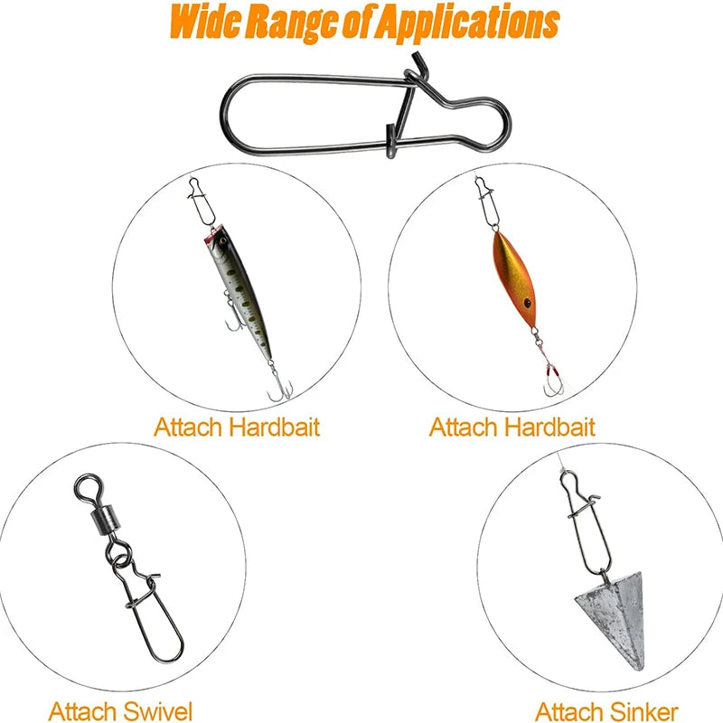 QuickLock™ Stainless Steel Snap Clip