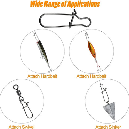 QuickLock™ Stainless Steel Snap Clip