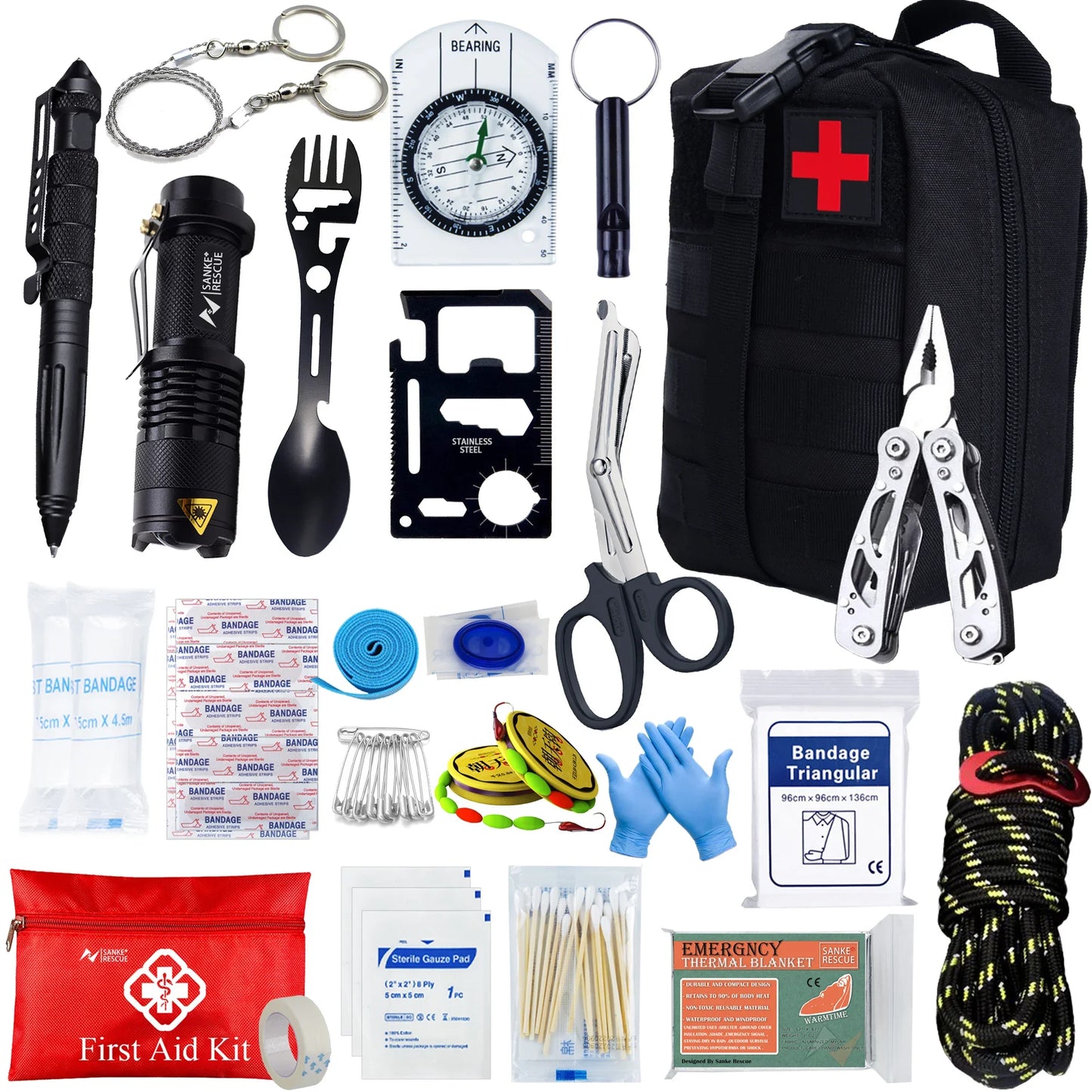 Ultimate Tactical First Aid Survival Kit