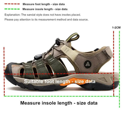 TerraFlow™ Breathable Outdoor Sandals for Men