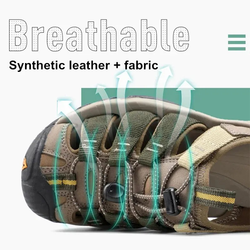 TerraFlow™ Breathable Outdoor Sandals for Men