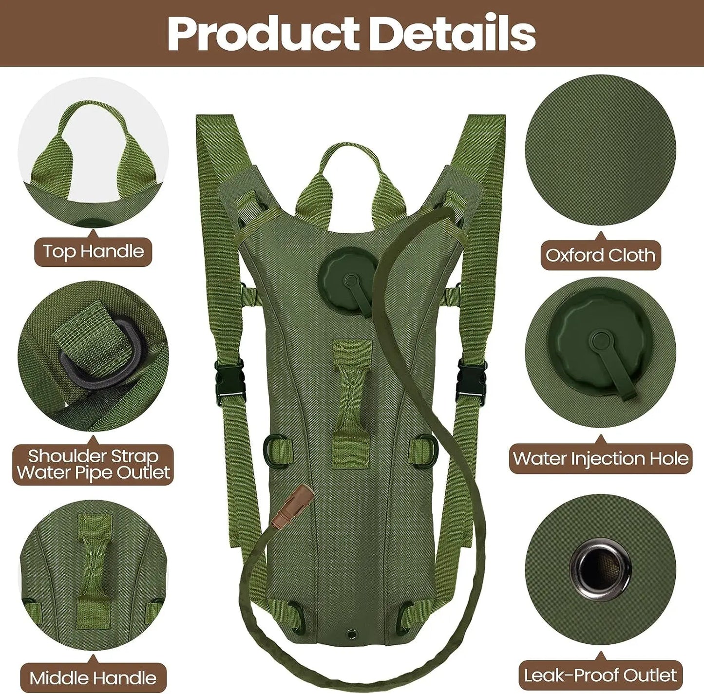 HydroTrek™ 3L Sport Hydration Backpack