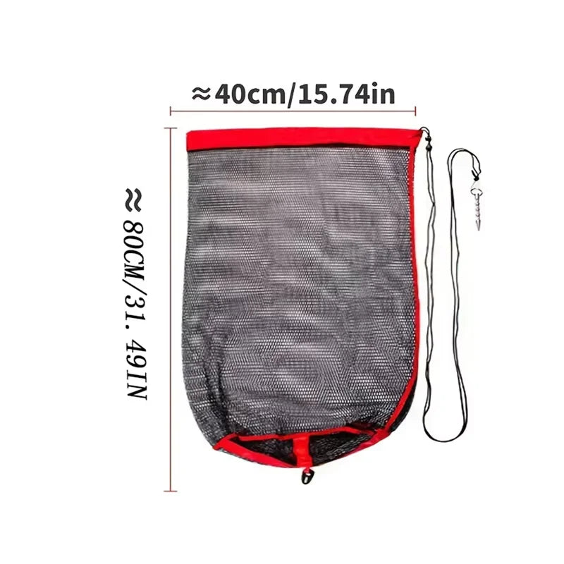 NetNest™ Foldable Fishing Mesh Bag
