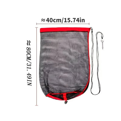 NetNest™ Foldable Fishing Mesh Bag