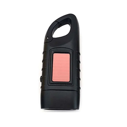 Solar Hand Crank LED Flashlight