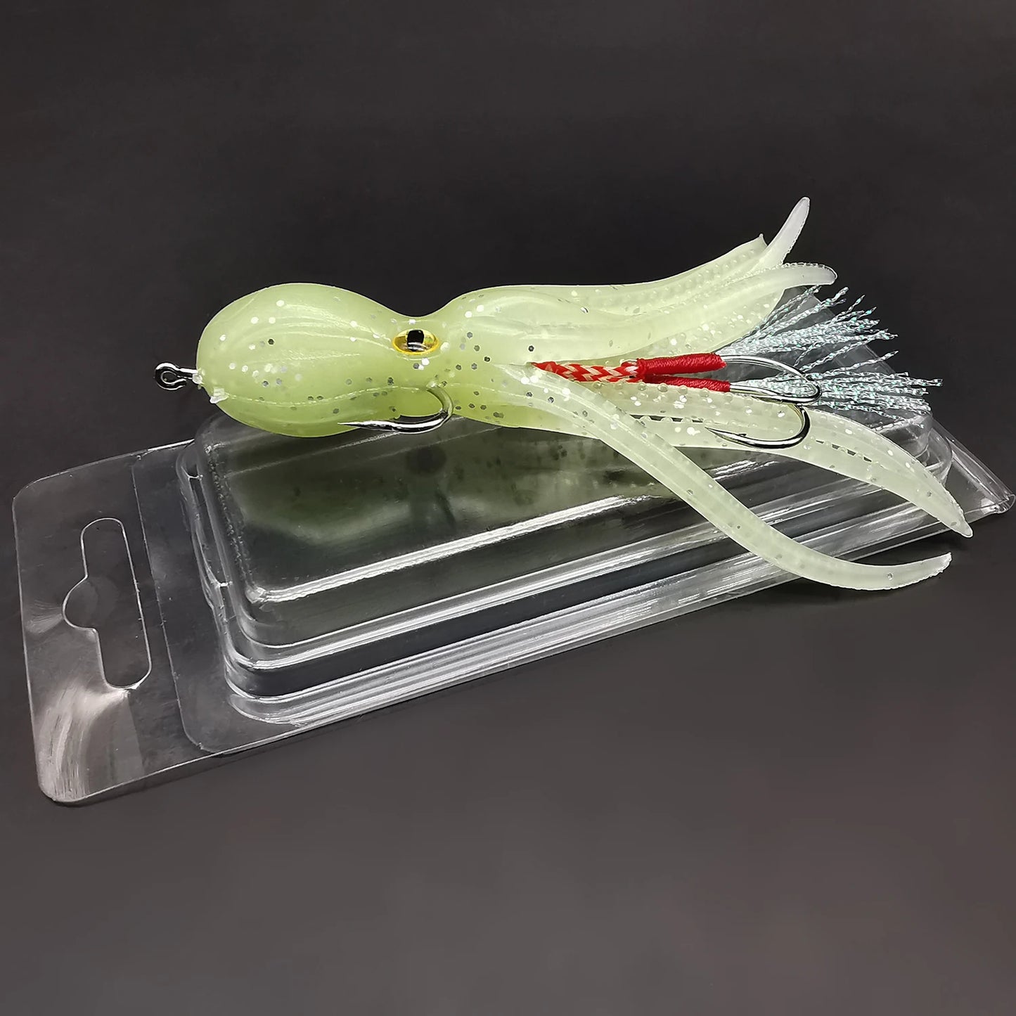 ANFS GlowSquid™ Soft Octopus Jig Lures (1pc/3pcs)