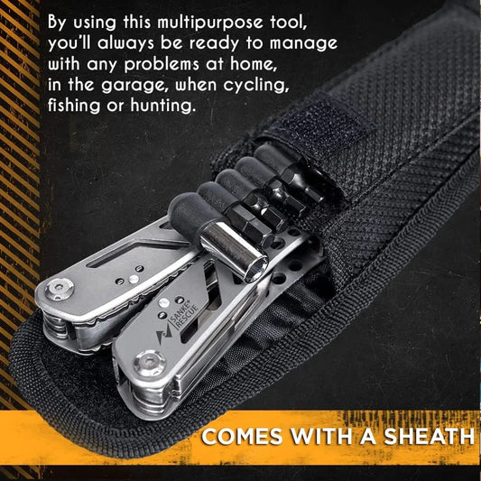 SankeRescue™ 24-in-1 Mini Multitool Pliers