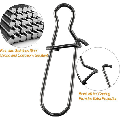 QuickLock™ Stainless Steel Snap Clip