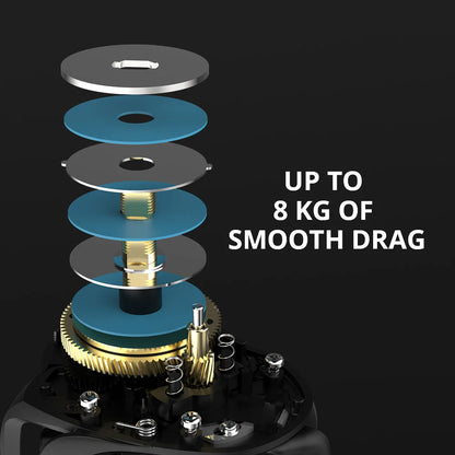 BruteForce™ 7.2:1 Baitcasting Reel by KastKing